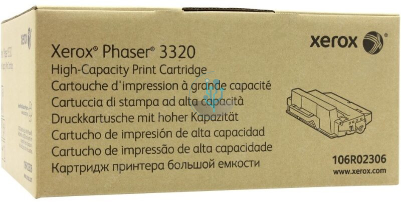 Toner Xerox 106R02306 Black Phaser 3320 11,000 Páginas