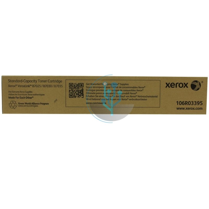 Toner Xerox 106R03395 Black B7025, B7030, B7035 15,500 Páginas