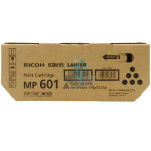 Toner Ricoh 407823 Negro, Compatibilidad con Impresoras Ricoh mp501, Ricoh mp601Rendimiento: 25,000 páginas Delivery Toda Lima