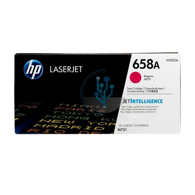 Tóner HP W2003A (658A) Magenta Original para LaserJet M751 – 6,000 Páginas