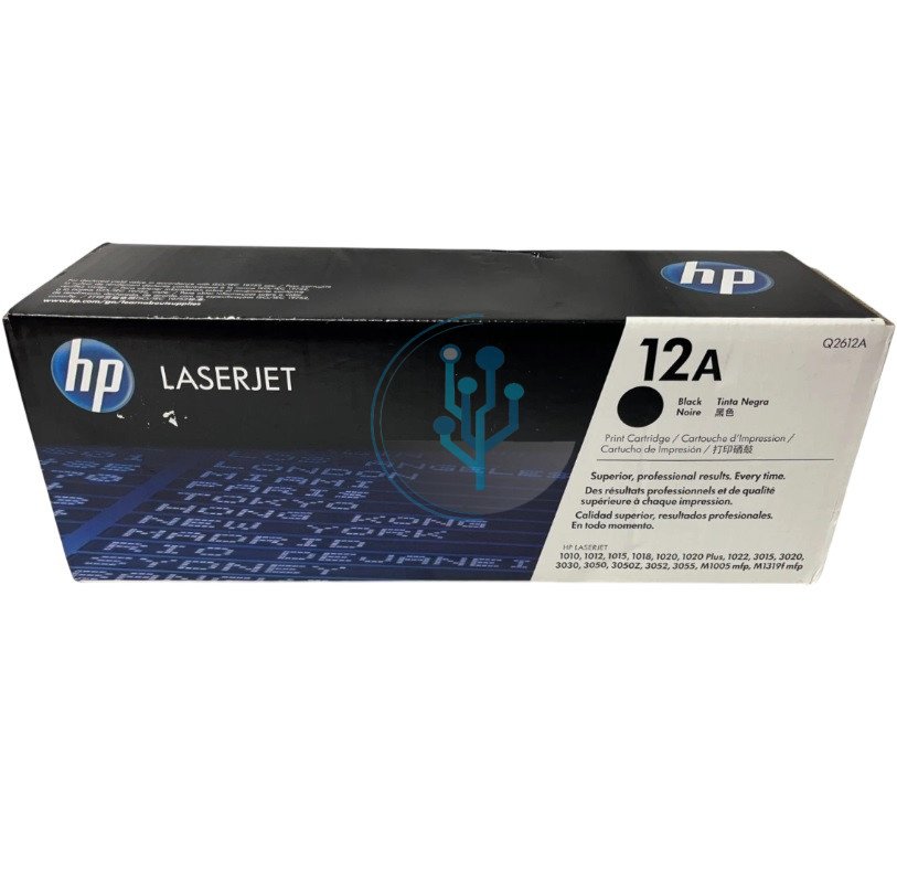 Tóner HP Q2612A (12A) Negro LaserJet 1020, M1005 – 2,000 Páginas