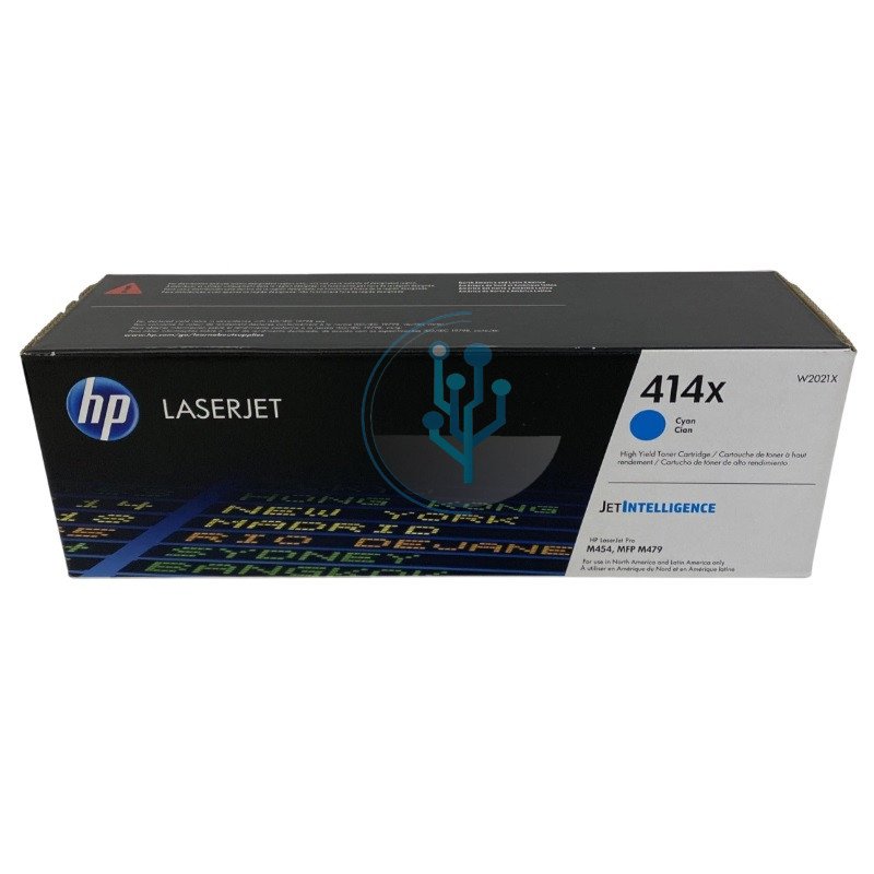 Toner HP W2021X (414X) M454dw, M479fdw Cian 6,000 Páginas