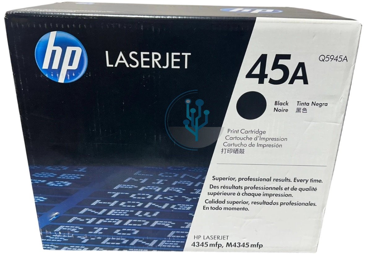 Tóner HP Q5945A (45A) Negro M4345, M4345x – 18,000 Páginas