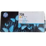 Compra Tinta HP 728 F9K15A Amarillo original de 300ml para plotter DesignJet T730 y T830. Alto rendimiento, secado rápido y calidad profesional.