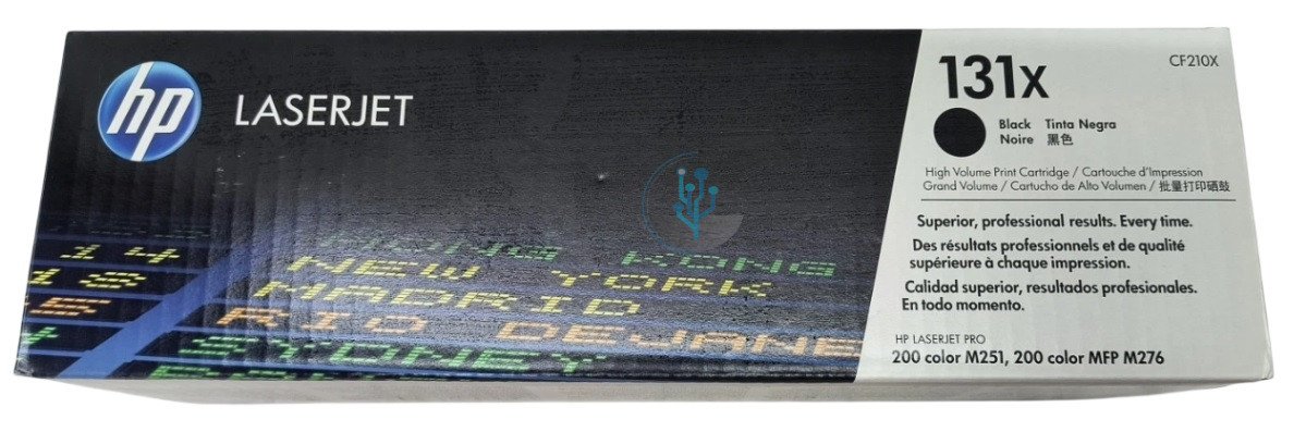 Tóner HP CF210X (131X) Negro M251nw, M276nw – 2,400 Páginas
