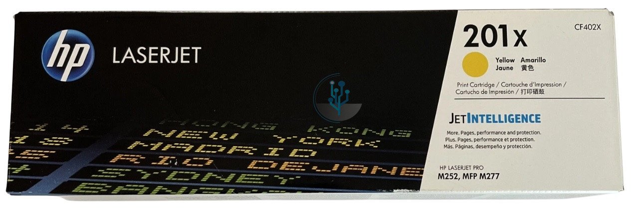 Tóner HP CF402X 201X Yellow M252, M277dw – 2,800 Páginas