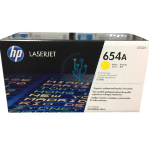 Tóner HP CF332A (654A) Amarillo M651dn – 15,000 Páginas