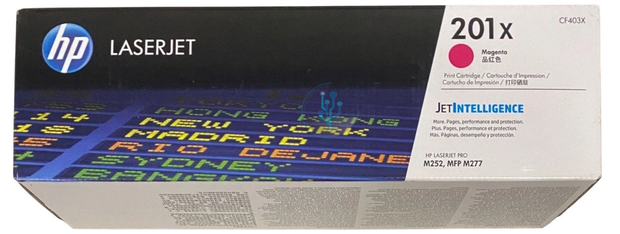 Tóner HP CF403X 201X Magenta M252, M277 – 2,800 Páginas