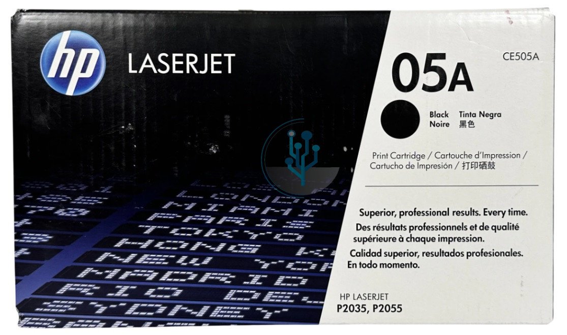 Tóner HP CE505A (05A) Negro P2035, P2055 – 2,300 Páginas