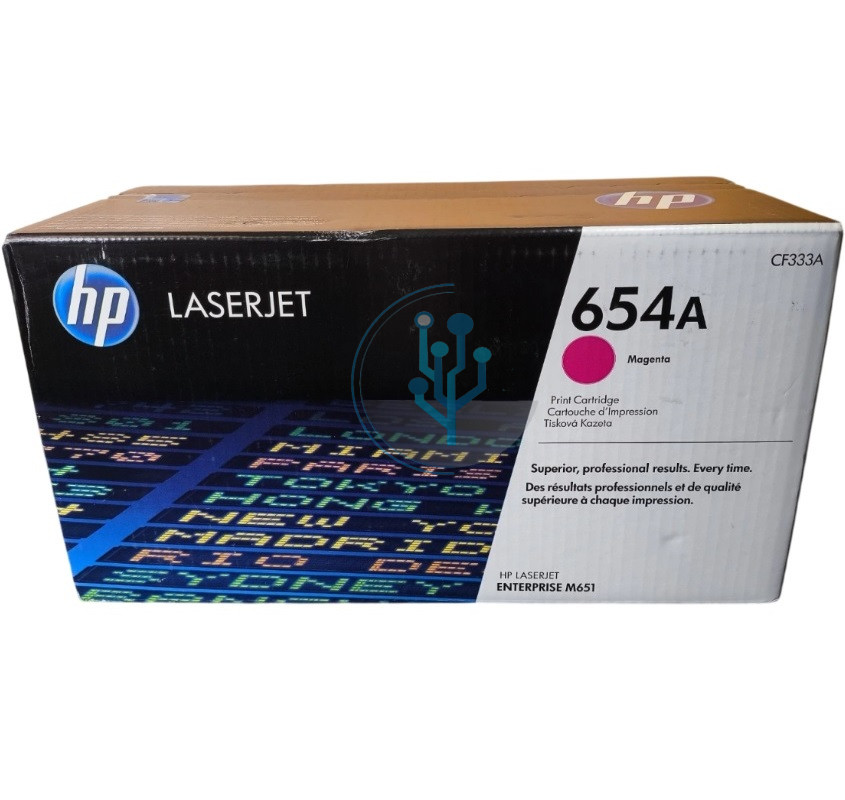 Tóner HP CF333A (654A) Magenta M651dn – 15,000 Páginas