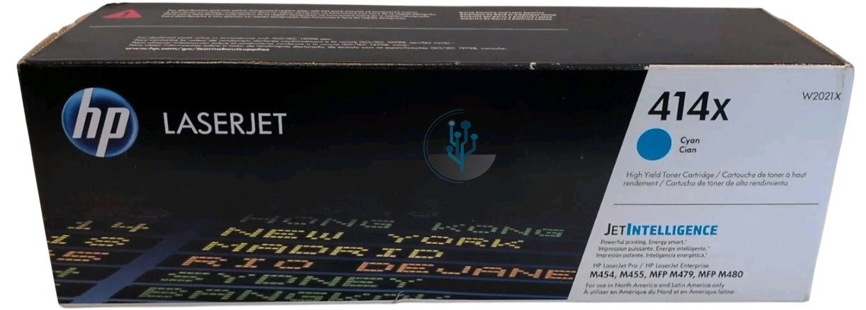 Toner HP W2021X (414X) M454dw, M479fdw Cian 6,000 Páginas