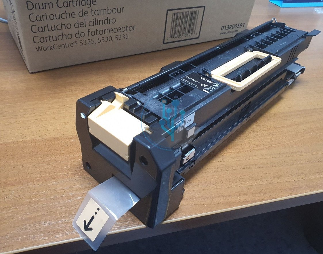 Tambor Xerox 013R00591 original para WorkCentre 5325, 5330 y 5335. Rendimiento de 96.000 páginas. Máxima calidad y garantía. ¡Compra segura!
