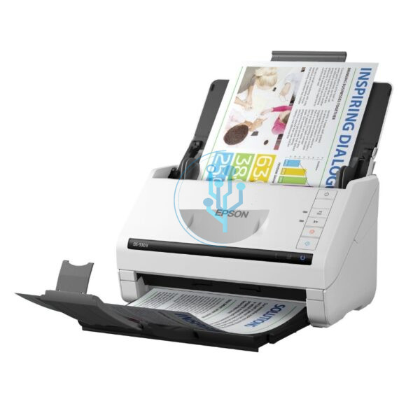 Escáner Epson WorkForce DS-530II. El escáner a color rápido y confiable para una gestión de documentos eficiente, Velocidad: 35 ppm/70 ipm