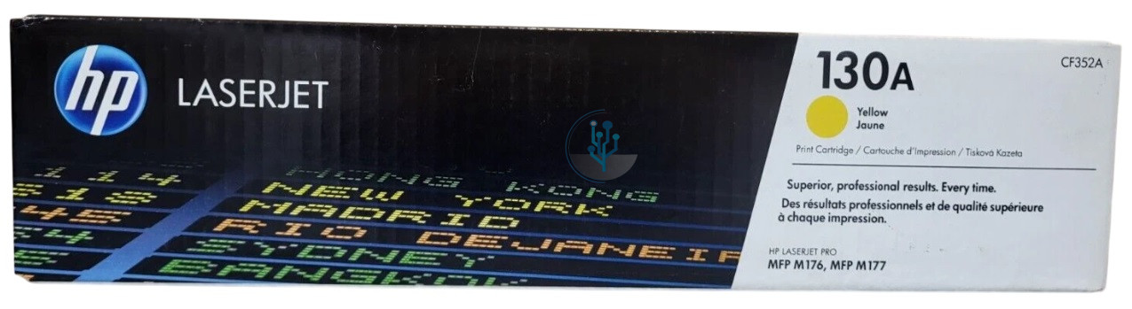 Tóner HP CF352A (130A) Yellow M176, M177f – 1,000 Páginas