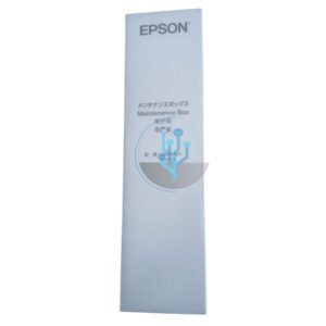 caja de mantenimiento Epson C9372 / C12C937201 compatible con impresoras WorkForce Enterprise AM-C400 y AM-C550. Repuesto original para recolectar tinta residual y mantener el rendimiento de impresión.