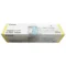 Detalle del empaque y etiquetas del tóner Canon T02 Amarillo