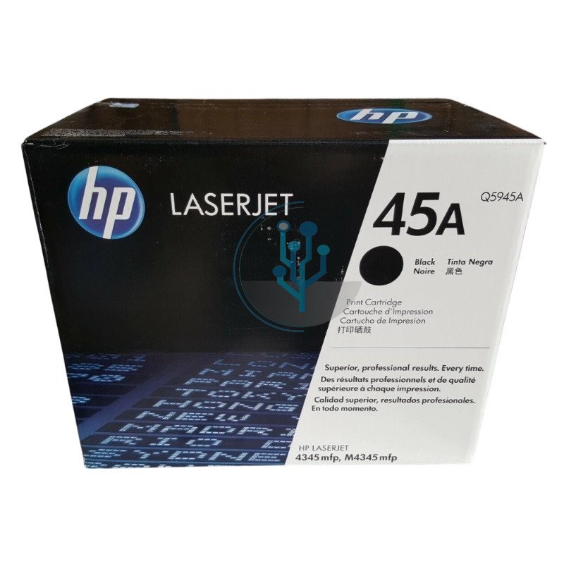 Tóner HP Q5945A (45A) Negro M4345, M4345x – 18,000 Páginas