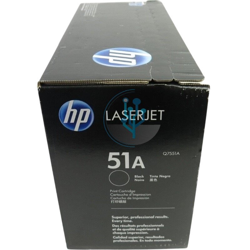 Tóner HP Q7551A (51A) Negro M3027, M3035– 6,500 Páginas
