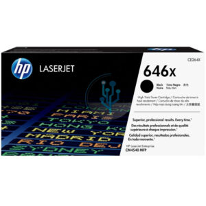 Tóner HP CE264X 646X Negro Original | HP LaserJet CM4540 – 17,000 Páginas
