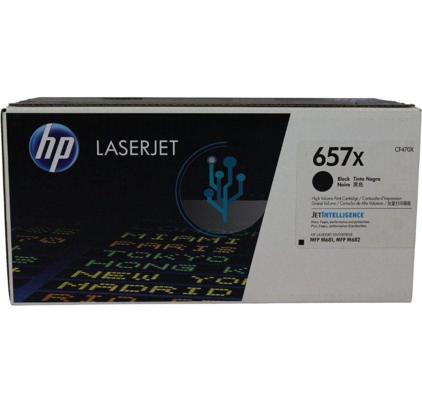 Tóner HP CF470X (657X) Negro M681, M682 – 28,000 Páginas