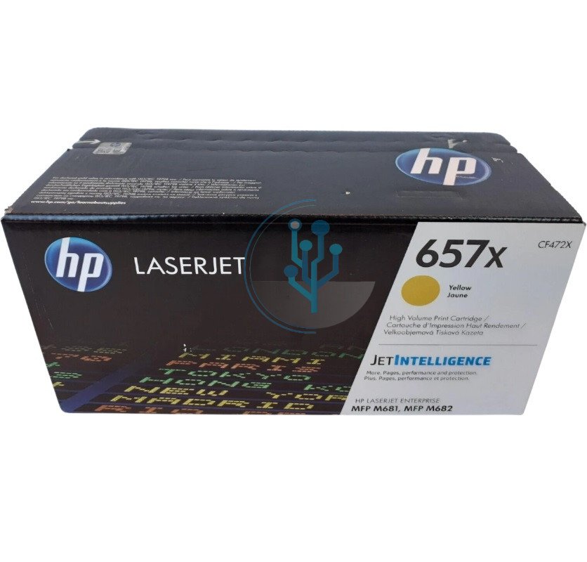 Tóner HP CF472X (657X) Yellow M681, M682 – 23,000 Páginas