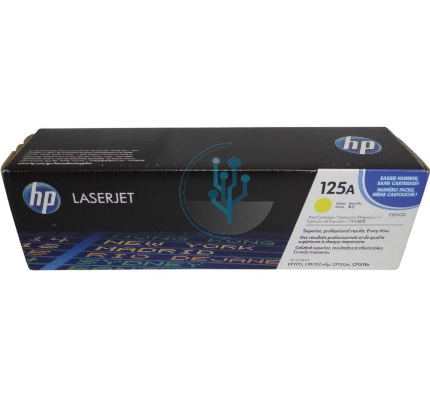 Tóner HP CB542A Amarillo Original | 1,400 Páginas | CP1215, CP1515
