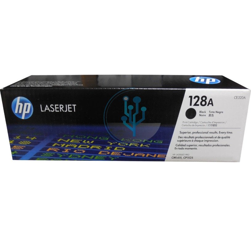 Tóner HP CE320A 128A Negro Original | HP LaserJet CM1415 | 2.000 Páginas