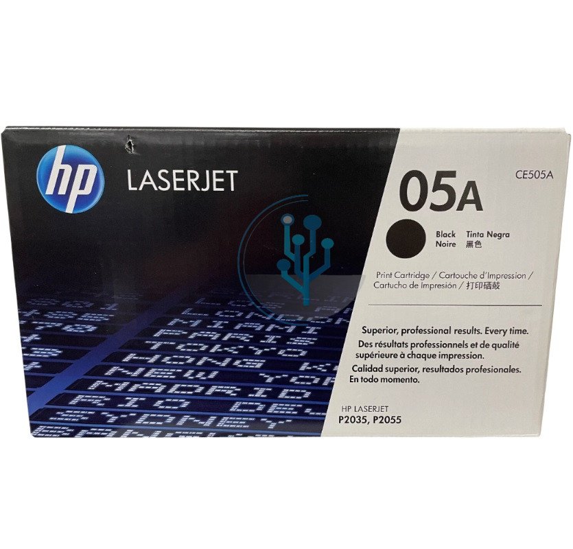 Tóner HP CE505A (05A) Negro P2035, P2055 – 2,300 Páginas