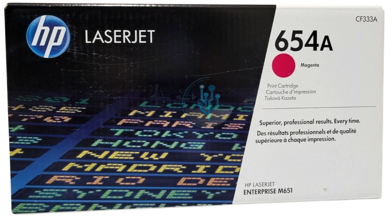 Tóner HP CF333A (654A) Magenta M651dn – 15,000 Páginas