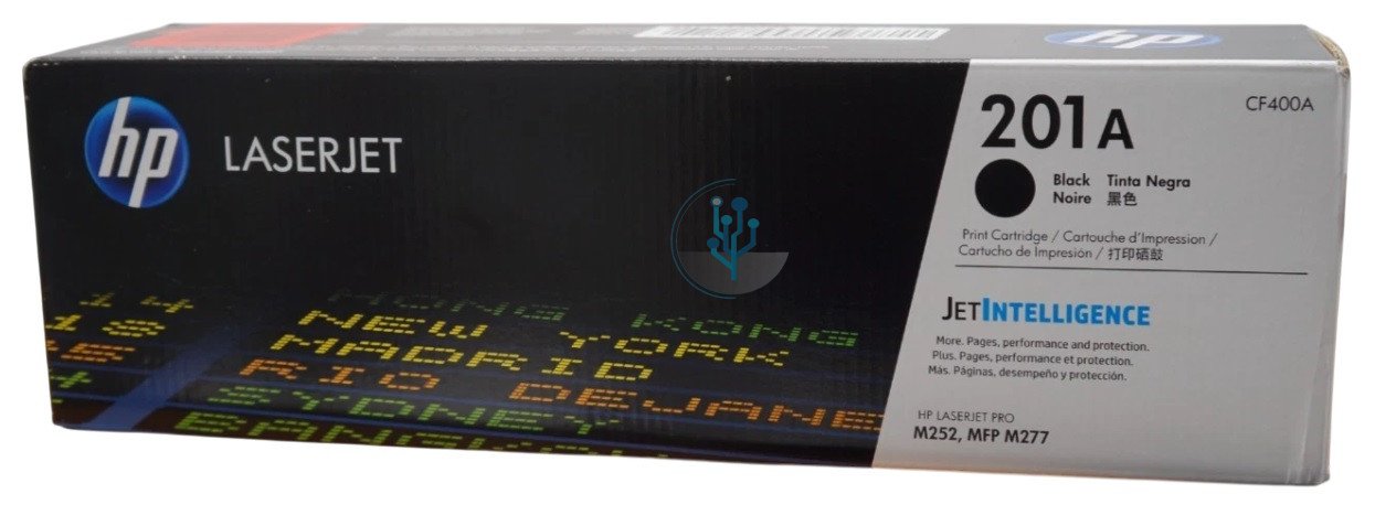 Tóner HP CF400A (201A) Negro M252dw, M277dw– 1,500 Páginas