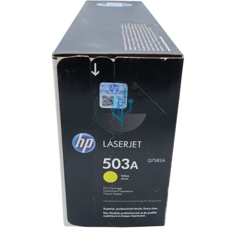 Tóner HP Q7582A (503A) Yellow LaserJet 3800dn, CP3505n – 6,000 Páginas