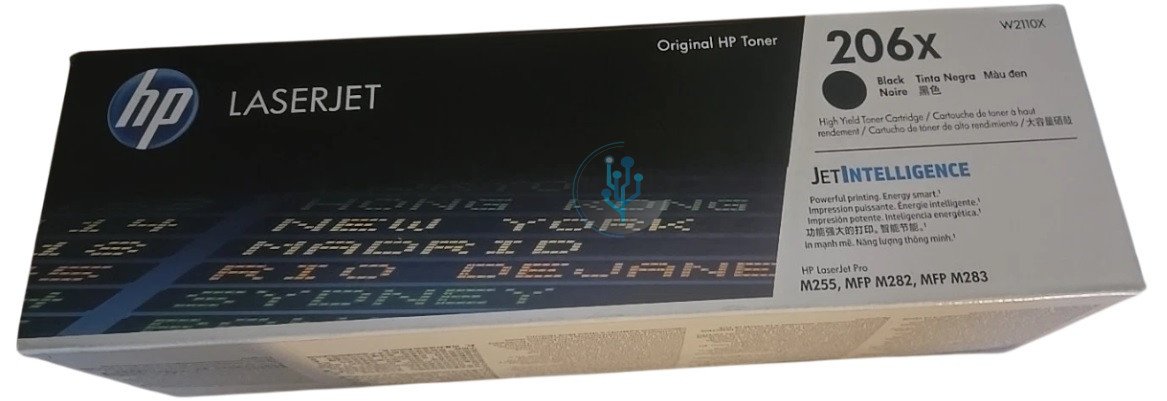 Toner HP W2110X (206X) M255dw, M283fdw Negro 3,150 Paginas