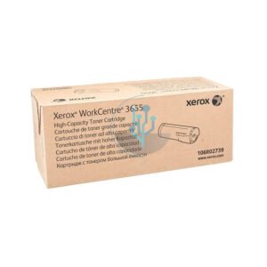 Empaque del tóner Xerox 106R02739, cartucho negro original para impresora Xerox WorkCentre 3655