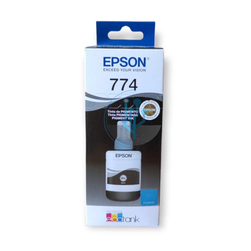 Botella Tinta Epson T774120 Negro EcoTank L205 / L1455 140ml