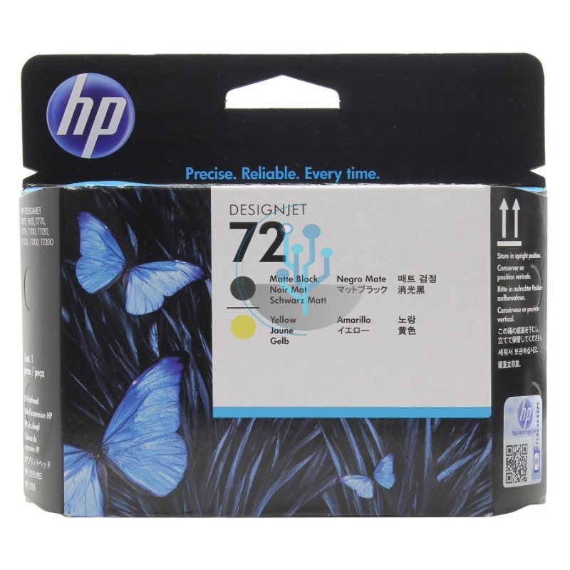 Cabezal HP C9384A (72) Negro Mate y Amarillo T610, T790, T1100, T1200