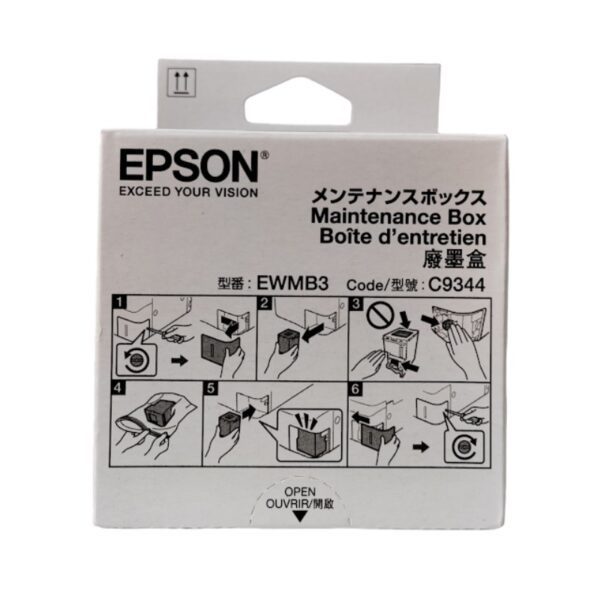 Caja de Mantenimiento Epson EWMB3-C9344 Original. Compatibilidad Epson EcoTank L3550, L3556, L3560, L5590, WorkForce wf2810, wf2830