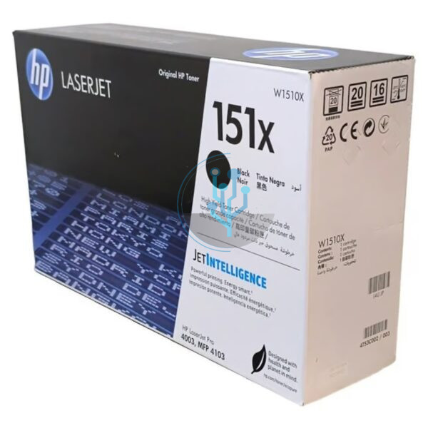 Toner HP W1510X (151X) 4103FDW Negro 9,700 Paginas