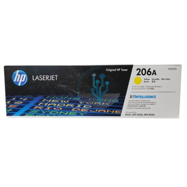 Toner HP W2112A (206a) M283FDW Amarillo 1,250 Paginas