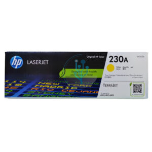 Toner HP W2302A 230A Amarillo. Compatibilidad con Impresoras HP LaserJet Pro 4203, 4303, Consulta con tu Asesor al WhatsApp al 934823633