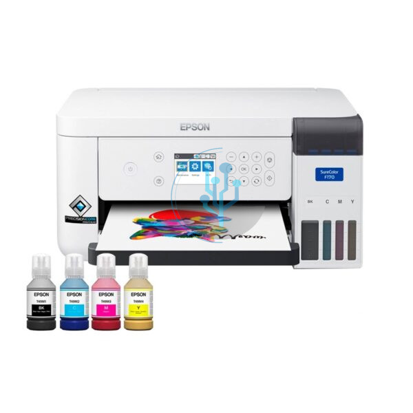 Impresora De Sublimación Epson Sure Color F170. Impresionante calidad de impresión, Tecnología de sublimación de tinta genuina de Epson.