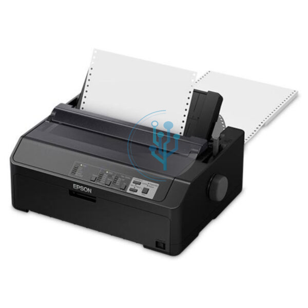 Impresora Matricial Epson FX-890II. Impresora muy rápida de 9 agujas que imprime formularios de varias copias a una velocidad de 738 cps