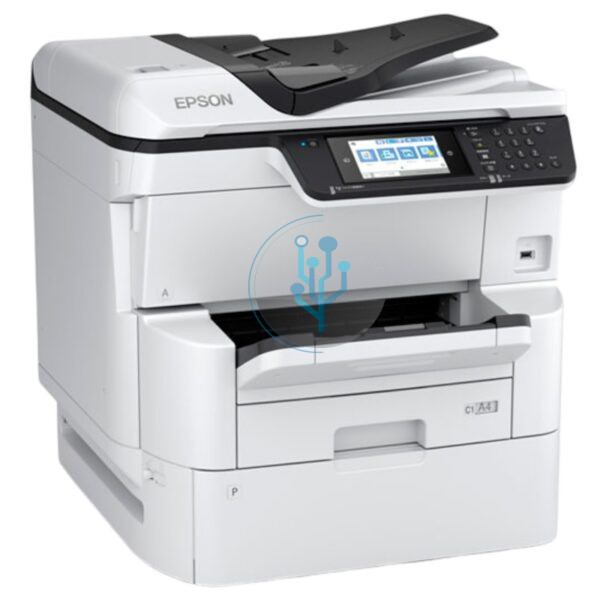 Impresora Multifuncional Epson WorkForce PRO WF-C878R, Bajo costo de impresión, alcanza velocidades de hasta 25/24 ISO ppm (negro/color)