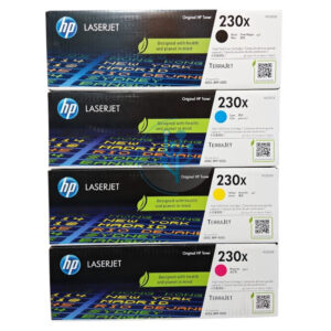 Kit de Tóneres HP 230X w2300x, w2301x, w2302x, w2303x. Compatibilidad con HP LaserJet Pro 4203, 4303, Consultas WhatsApp al 934823633