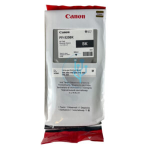 Tinta Canon PFI-320BK Black 300ml. Compatibilidad con Canon imagePROGRAF TM-200, tm205, TM-300, TM-305, Consulta Stock Ahora