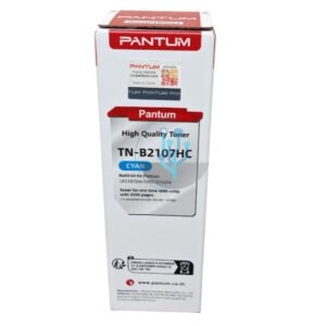 Compra la recarga de tóner Pantum TN-B2107HC Cyan original con chip. Alto rendimiento de 2,500 páginas compatible con CM2107ADW y más.