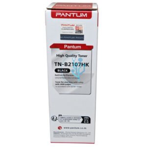 Compra la recarga de tóner Pantum TN-B2107HK Negro original con chip. Alto rendimiento de 3,000 páginas compatible con CM2107ADW y más.