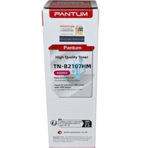 Compra la recarga de tóner Pantum TN-B2107HM Magenta original con chip. Alto rendimiento de 2,500 páginas compatible con CM2107ADW y más.