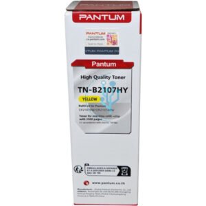 Compra la recarga de tóner Pantum TN-B2107HY Amarillo original con chip. Alto rendimiento de 2,500 páginas compatible con CM2107ADW y más.