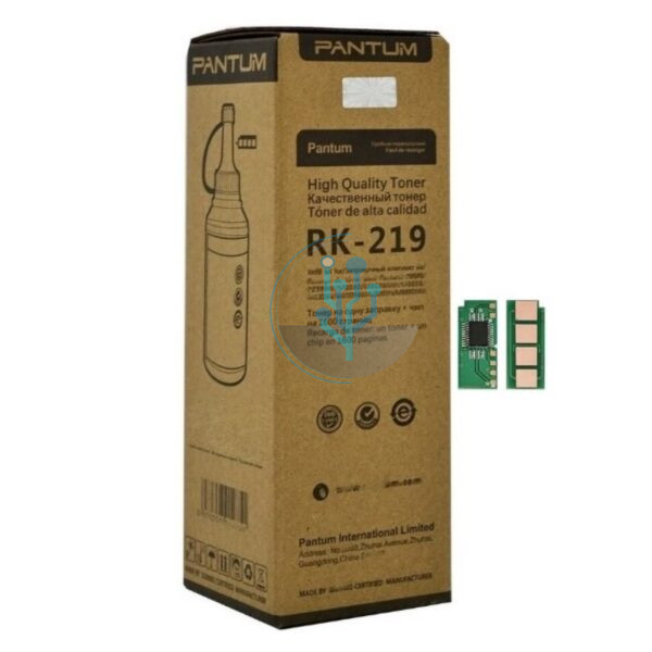 Recarga Toner Pantum RK-219 Negro Rinde 1,600 Paginas