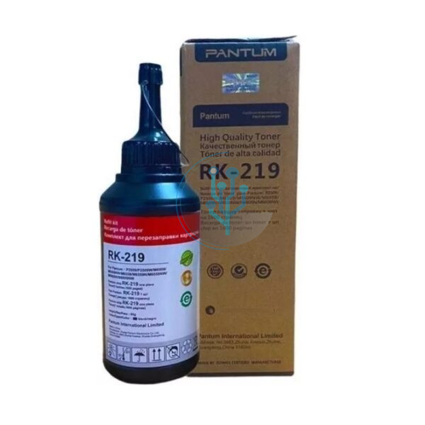 Recarga Toner Pantum RK-219 Negro Rinde 1,600 Paginas